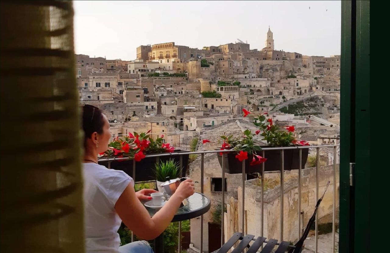 Lo Scorcio, Casa Vacanza Nel Cuore Dei Sassi Con Vista Incantevole Con Self Check-In Matera Exteriér fotografie